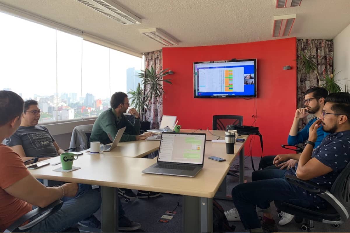 Weekly sprint meeting