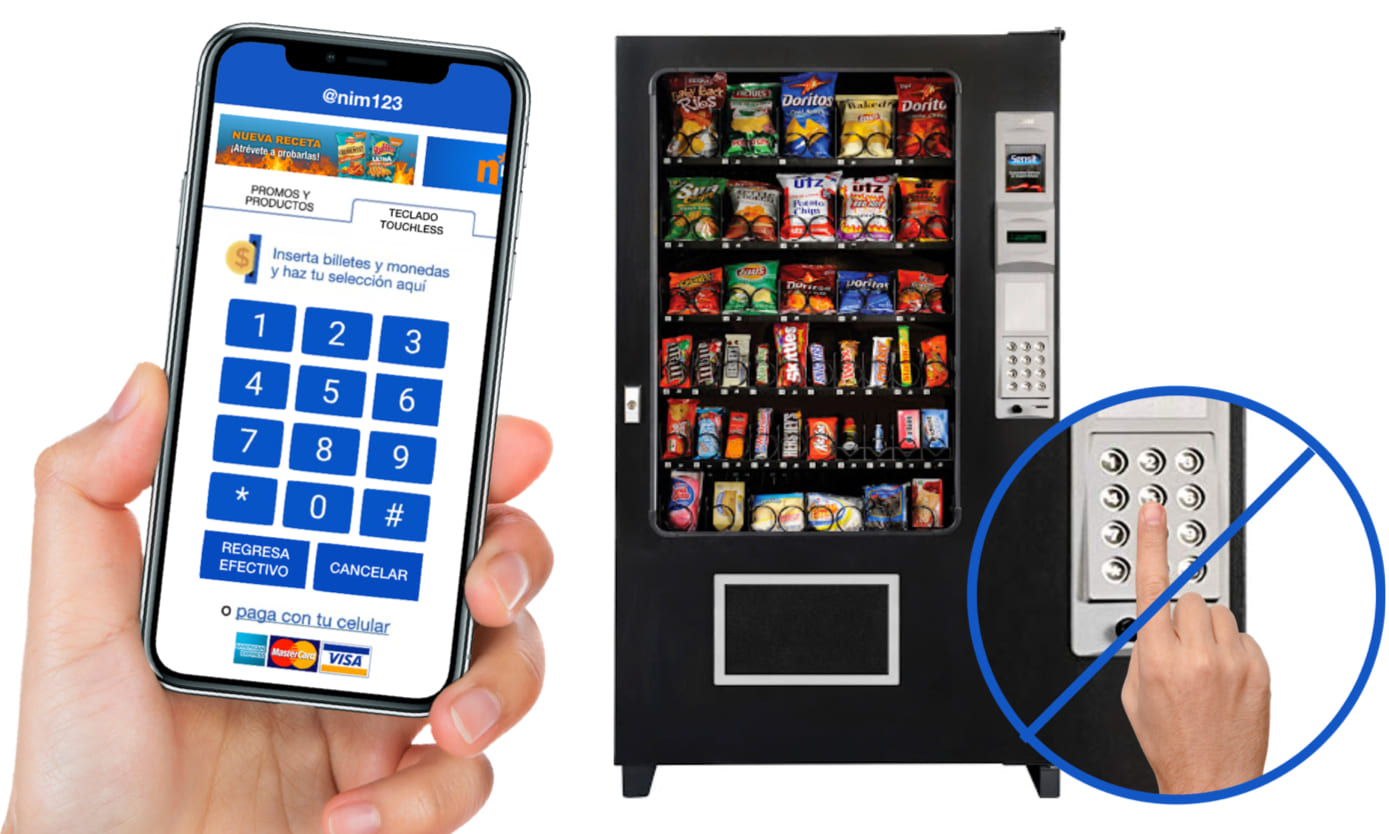 Touchless vending